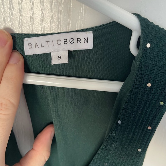 Emerald Green floor length dress - Picture 2 of 3